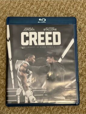 Creed Blu-ray Movie Case - Black & White Cover